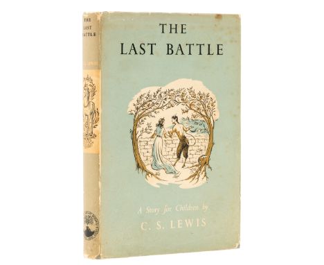 Lewis (C.S.) The Last Battle, first edition, illustrations by Pauline Baynes, ink ownership and gift inscription on front fre