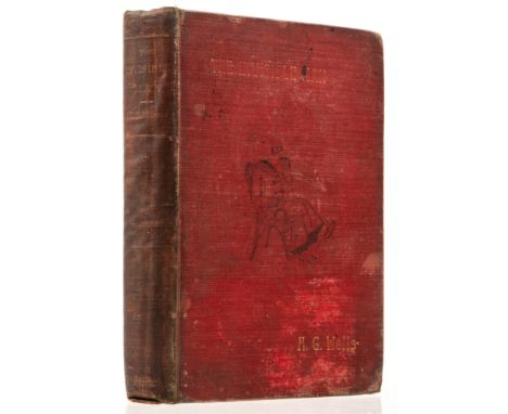 Wells (H.G.) The Invisible Man, first edition, half-title, title in red and black, 2pp. advertisements at end,&nbsp;ink stamp