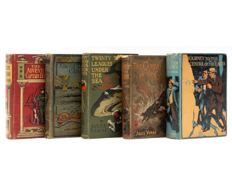 Verne (Jules) Twenty Thousand Leagues Under the Sea, ink ownership inscription on half-title, 1902; The Captain of the Guidar