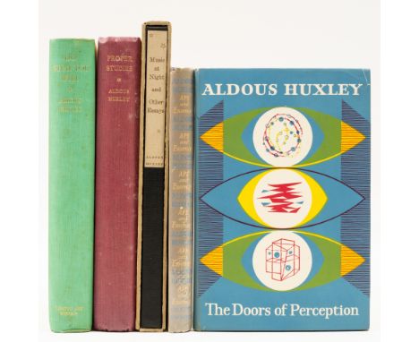 Huxley (Aldous) The Doors of Perception, first edition, front free endpaper toned with previous ownership inscription, origin