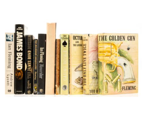 Fleming (Ian) You Only Live Twice, boards lightly marked, jacket spine faded, head a little frayed, upper edge creased, 1964;