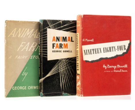 Orwell (George) Animal Farm, first American edition, ownership inscription on front free endpaper, fine cloth, jacket with ch