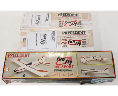 Collection of Precedent Radio Controlled Aircraft parts, some sealed others used