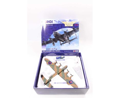 Corgi Aviation Archive model No. AA32618 1/72 scale boxed diecast model of an Avro Lancaster B Mk1 Special "Getting Younger E