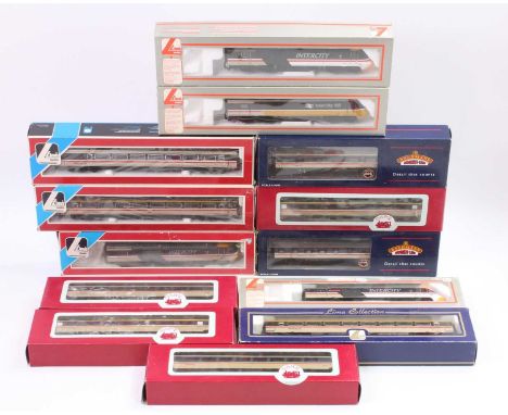 13 various boxed Lima, Bachmann, and Dapol Inter City related 00 Gauge locomotive and passenger stock group, all in original 