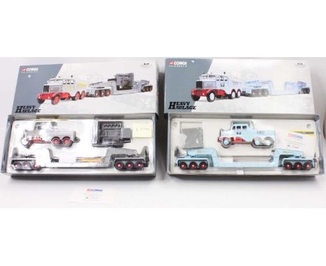 Corgi Heavy Haulage 1/50th scale boxed group, 3 examples to include No.17602 Sunter Brothers Gift Set, No.17601 Hills of Botl