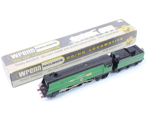 Wrenn Railways No.W2265/A Golden Arrow Southern Region locomotive and tender, titled Fighter Pilot, housed in the original ca