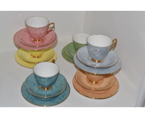 A Royal Albert Gossamer pattern part tea service