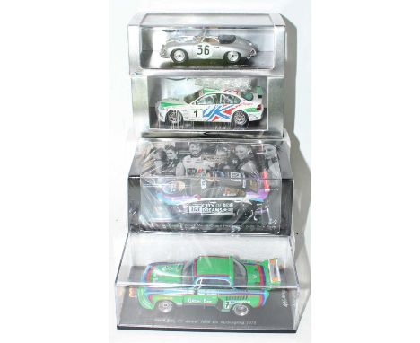 Four various boxed and plastic cased Spark Models all 1/43 scale, examples to include Ref. Nos. S0420, and S1352, together wi