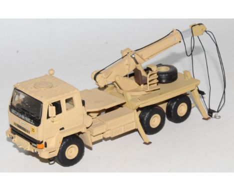 An ASAM (Alan Smith and Alan Simpson) 1/48 scale factory hand built resin and white metal model of a Scammell S26 recovery tr