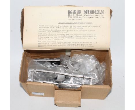 A K&amp;B Models of Harrogate 1/32 scale boxed white metal kit for a DAF 2800 1947 Scammell show track (a Tober Model) appear