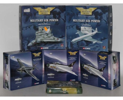 Six various boxed as issued Corgi Aviation Archive mixed scale diecast aircraft, all housed in original boxes, to include Ref