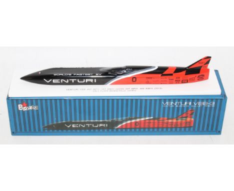 A Bizarre Models No. B1033 1/43 scale boxed model of a Venturi VBB-3 Bullet Racing World Landspeed Record car, housed in the 