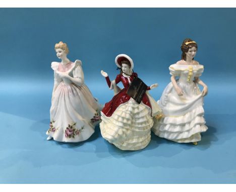Three Royal Doulton figures