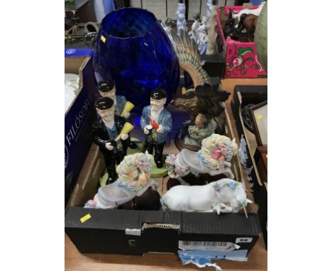 Lorna Bailey, Fred Dibnah figures etc.