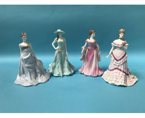 Four Royal Worcester figurines