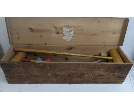 A vintage Slazenger Croquet set boxedLocation:If there is no condition report, please request.