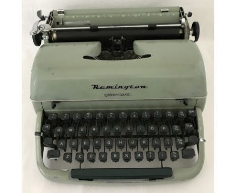 A vintage Remington Quiet-Riter manual typewriter. In working order. 