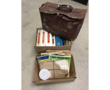 A collection of original Boeing and BOAC training manuals. To include Boeing 707 operations manual volumes 1 and 2, 707 pilot