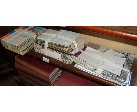 Collection of The Model Railway News covering WW2, "Modern Railways", c. 1962 and "Railway World"