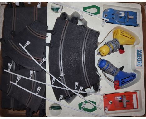 A Scalextric set