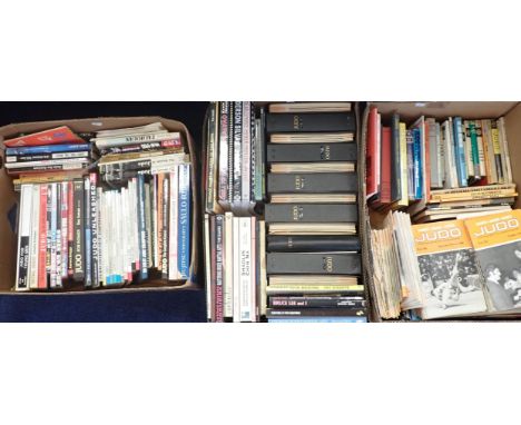 A COLLECTION OF JUDO AND MARTIAL ARTS BOOKS Vintage and other including journals