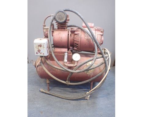 A VINTAGE COMPRESSOR BY SHERRY &amp; SON, LONDON 66cm long approx