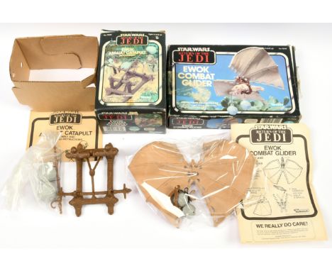 Kenner Star Wars vintage weapon and vehicle includes Return of the Jedi Ewok Assault Catapult, Good to God Plus, complete, wi