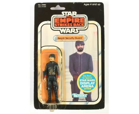 Kenner Star Wars vintage The Empire Strikes Back Bespin Guard 3 3/4" figure, Near Mint, within Excellent (yellow) bubble, upo