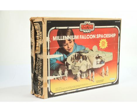 Kenner Star Wars vintage The Empire Strikes Back Millennium Falcon, Good Plus complete (one peg snapped in top gun), within G