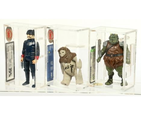 Kenner Star Wars vintage Bespin Security Guard 3 3/4" figure, UKG graded 75%, Figure 75%, Paint 75%. Kenner Star Wars vintage