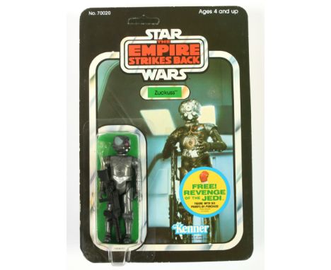 Kenner Star Wars vintage The Empire Strikes Back Cloud Car Pilot 3 3/4" figure, Near Mint, within Near Mint bubble, upon Exce