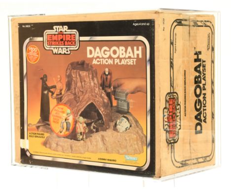 Kenner Star Wars vintage The Empire Strikes Back Dagobah play set, Good, Missing cylinder, foam has been replaced, within Goo