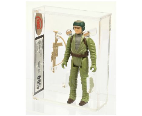 Star Wars vintage Rebel Commando painted face (China) 3 3/4" figure, UKG graded 85%, figure 85%, paint 85%.&nbsp;