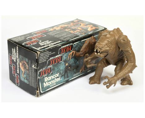 Palitoy Star Wars vintage Return of the Jedi Rancor Monster, Good Plus complete, within Good opened box.