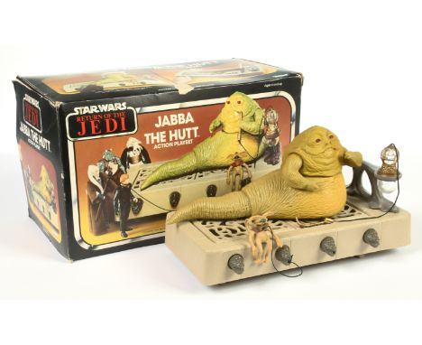 Kenner Star Wars vintage Return of the Jedi Jabba The Hutt Play-set, Excellent complete, within Good opened box.