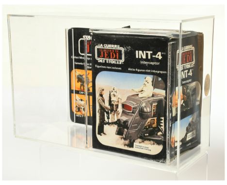 Palitoy Star Wars vintage Return of the Jedi INT-4 Interceptor, UKG graded 70%