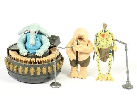 Kenner Star Wars vintage Sy Snootles &amp; Rebo Band 3 3/4" figure set, all Excellent complete.