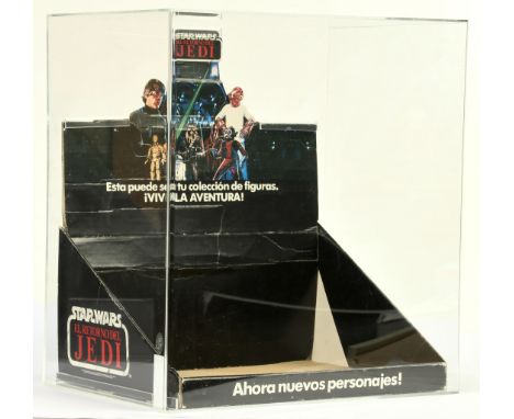 Star Wars vintage Spanish El Retorno Del Jedi store display bin, UKG graded 70%