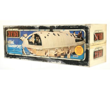 Palitoy Star Wars vintage Return of the Jedi Rebel Transporter, Good, complete, within Good opened box.&nbsp;