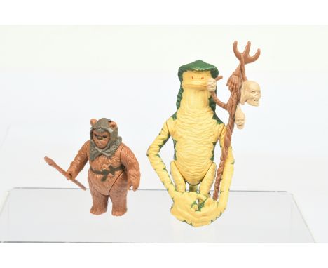 Kenner Star Wars vintage loose 3 3/4" figures x 2 includes Amanaman and Romba, both Good to Good Plus, Complete. (2)&nbsp;
