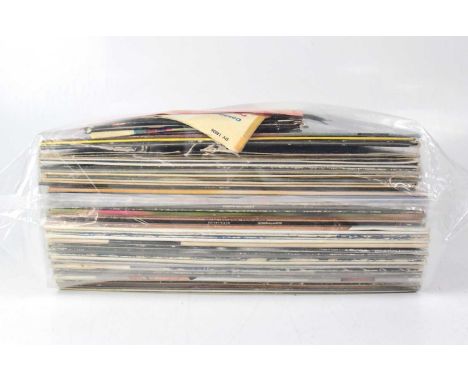 ROCK &amp; POP; forty albums including The Rolling Stones 'Sticky Fingers' in zip sleeve, John Lennon 'Imagine', Genesis 'Aba
