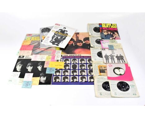 ROCK &amp; POP; a collection of records and ticket stubs, to include Manchester Theatres, stubs from the 1970s and 1980s, inc