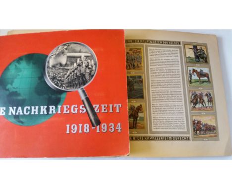 GERMANY, complete sets laid down in albums, inc. Uniforms (army &amp; navy), art (3), &amp; patriotic, FR to VG, 8