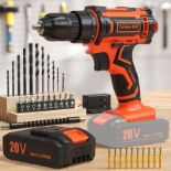 RRP £34.35 VIWKO Cordless Drill Set