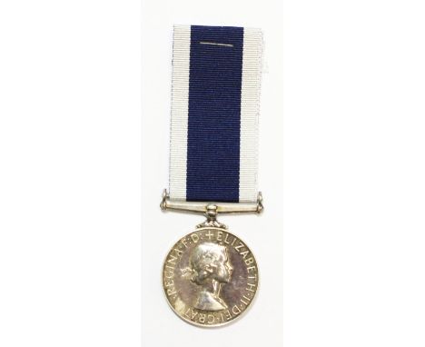 Royal Navy Long Service and Good Conduct Medal (ERII) to AB (SR) K Latimer D148236N RN.