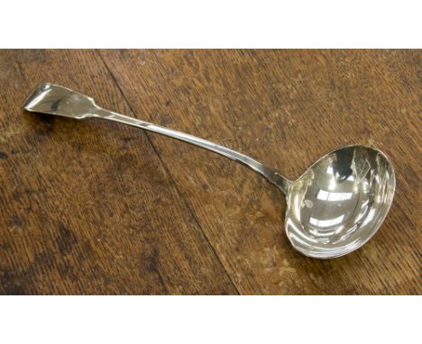 William IV silver ladle, London 1834