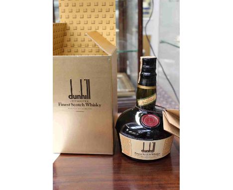 Alfred Dunhill Scotch Whisky, 43% boxed with seal on bottle intact