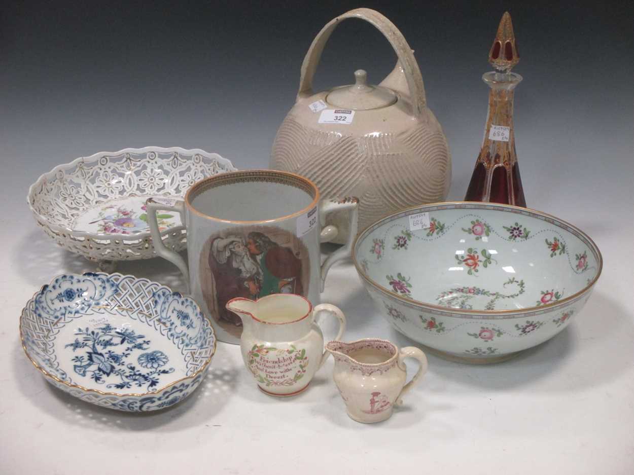 A Collection of mixed English and Continental ceramics - quantity in ...