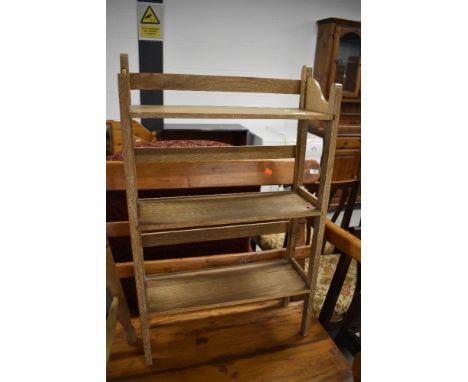 A small limed oak free standing shelf, width approx. 55cm
Very clean and tidy condition